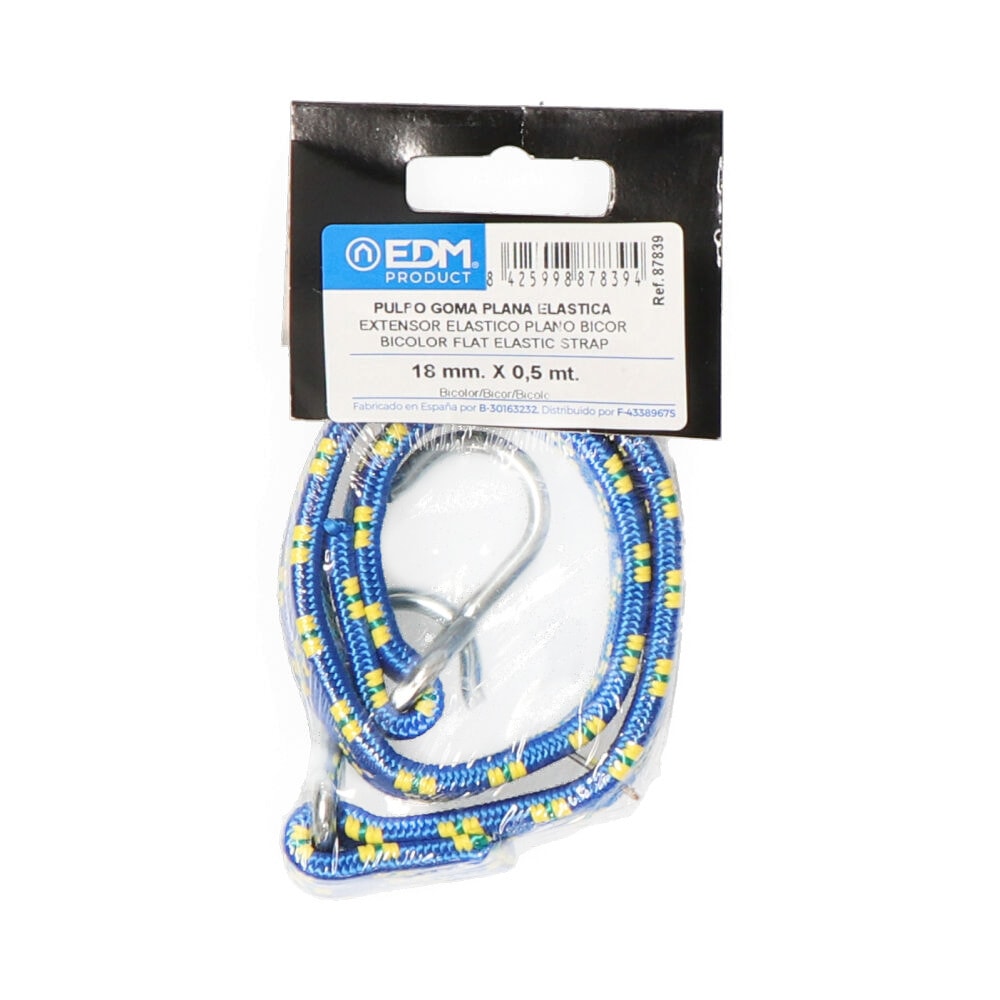 Extensor elástico plano bicor 0 5mts
