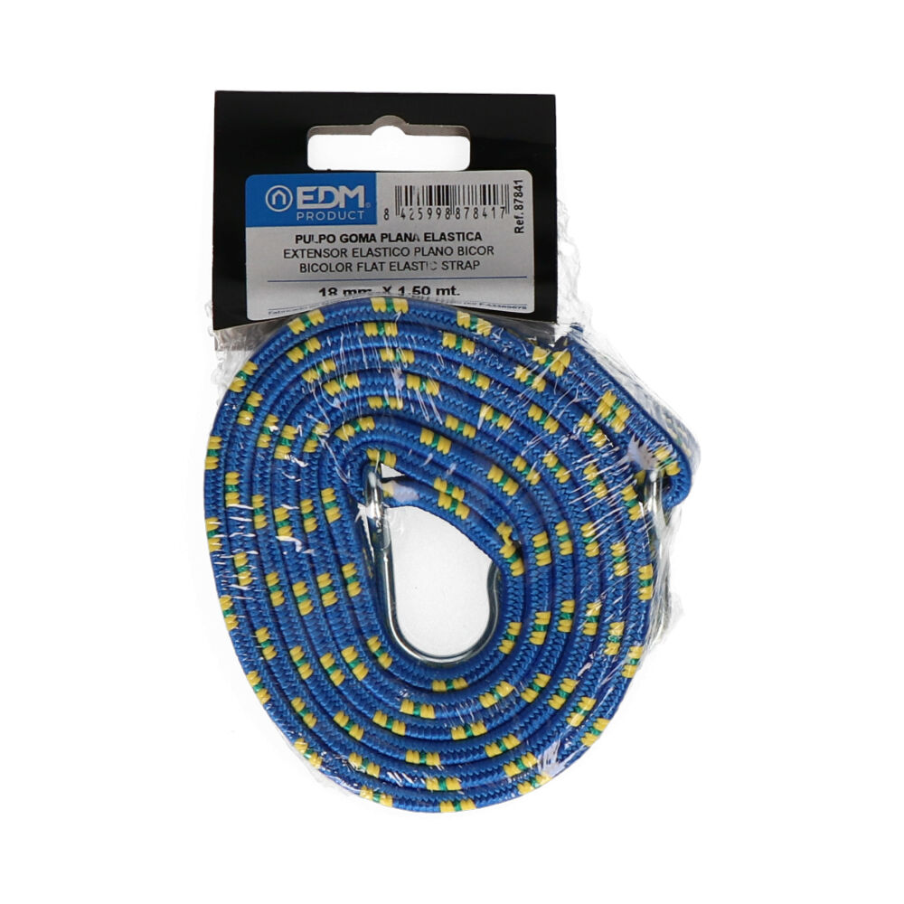 Extensor elástico plano bicor 1 50mts