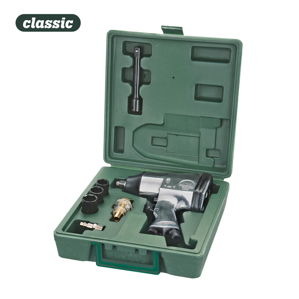 Chave de impacto 1/2  pneumatica con kit ak700 320n pressao de trabalho 6 5kg/cm². mota