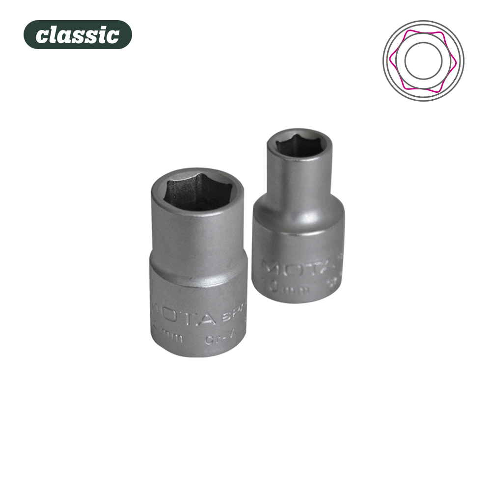 Chave de caixa sextavada encaixe 1/2  de 21mm e621 mota