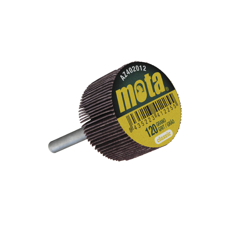 Disco de lixa lamelas 40x30x6mm granulaçao 120 az43012 mota