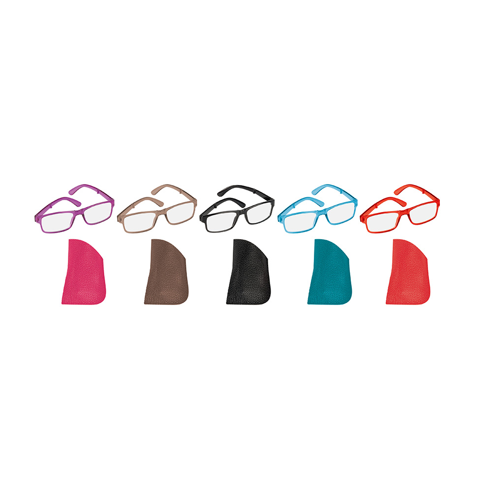 Oculos de leitura dobráveis graduações e cores diferentes