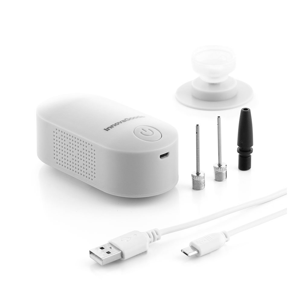 Bomba de ar e vácuo recarregável v0103222 innovagoods