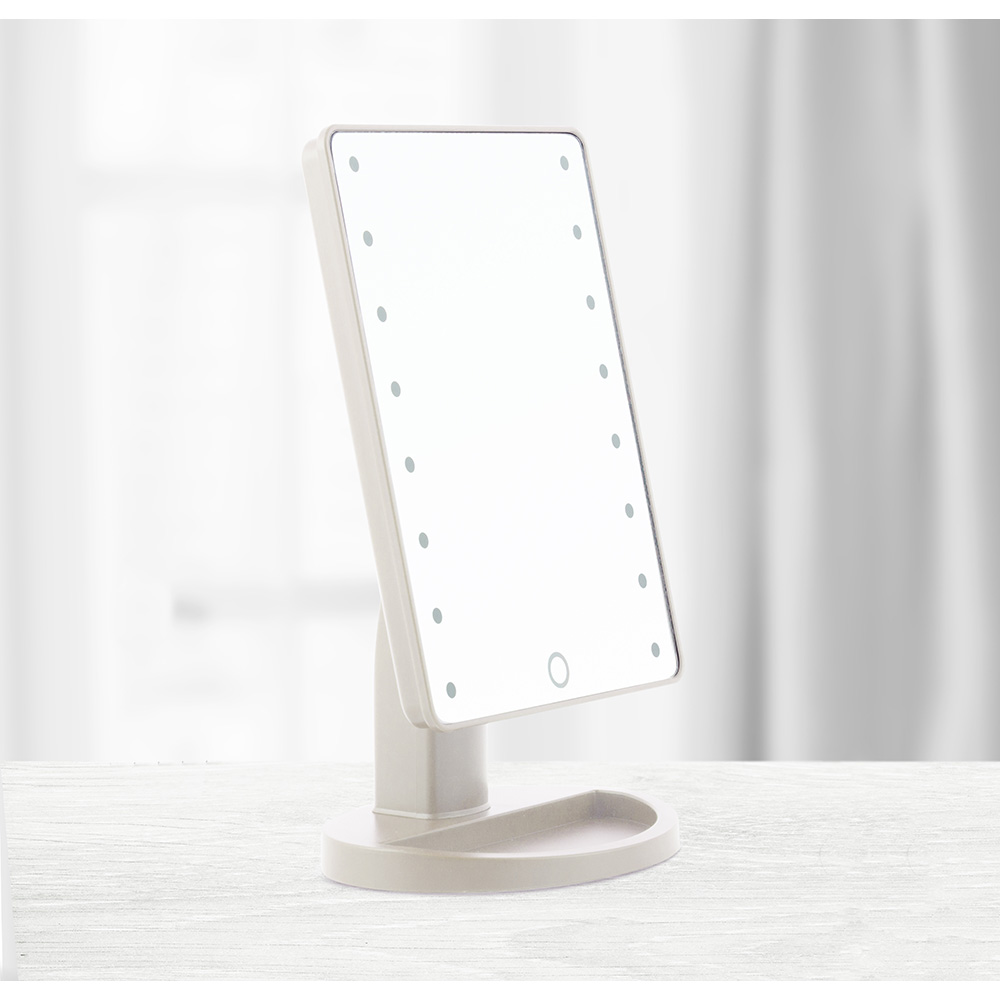 Espelho led tátil de mesa innovagoods