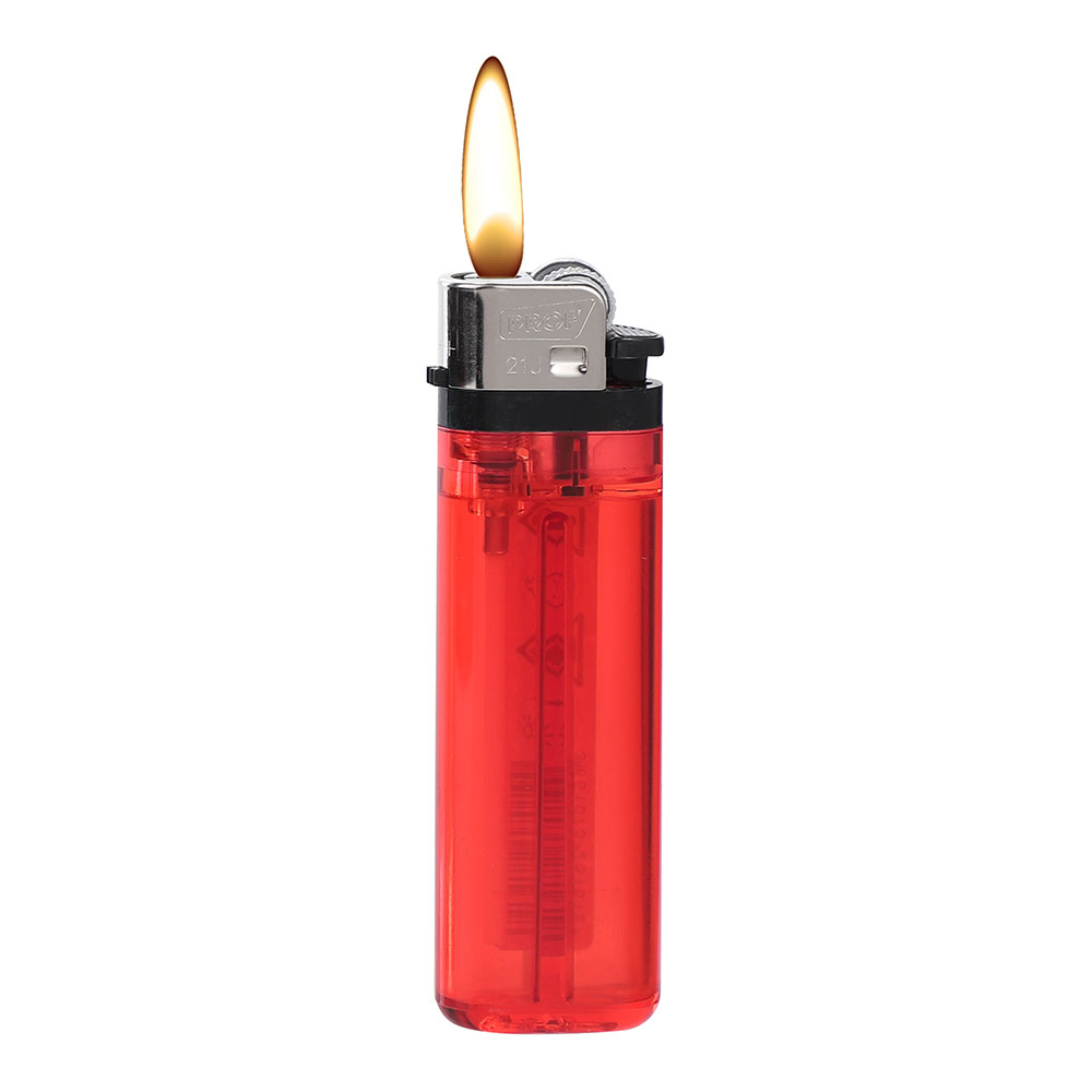 Isqueiro transparente cores sortidas 41009425 polyflame