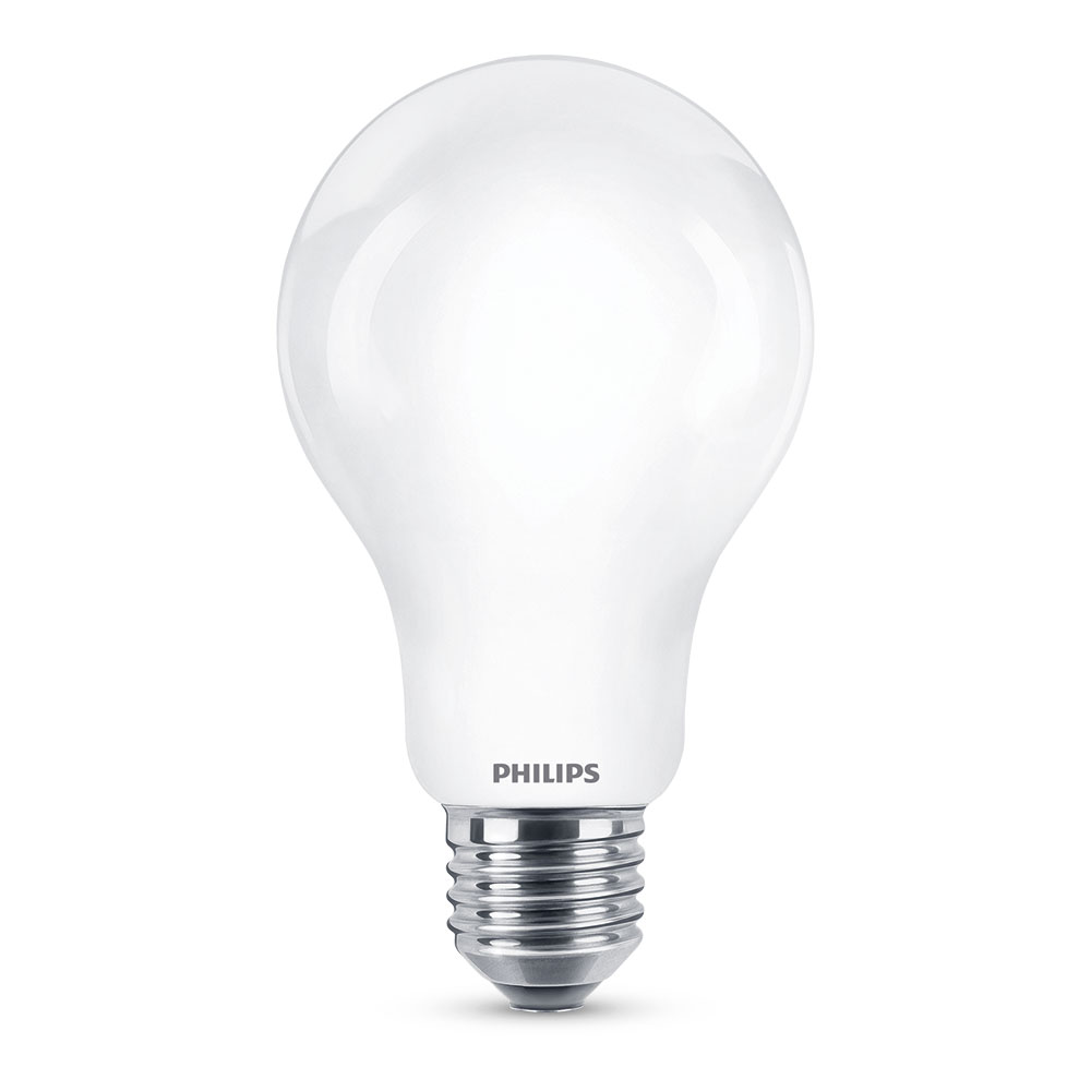 Lâmpada led standard e27 17 5w 2452lm 4000k luz dia ø7 5x12 1cm. philips