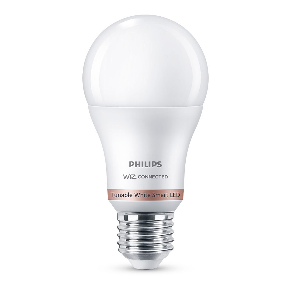 Lâmpada led standard e27 8w 2.700k-6.500k 806lm wifi philips wiz