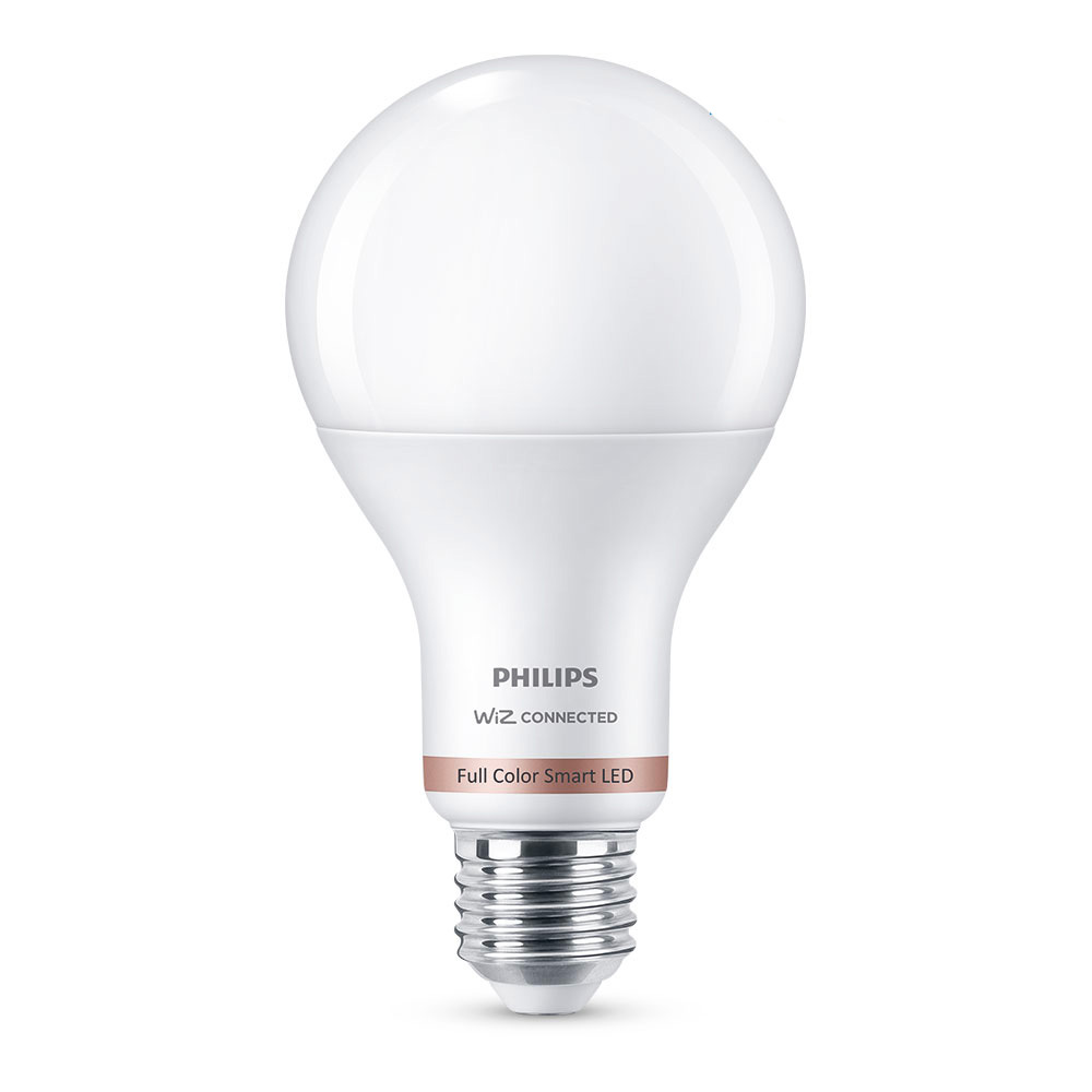 Lâmpada standard led e27 13w full colors 1521lm wifi philips wiz.
