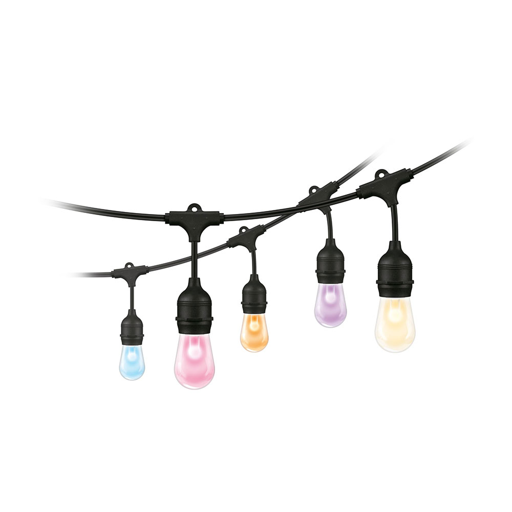 Grinalda exterior rgb conexão wi-fi 929003213201 philips wiz