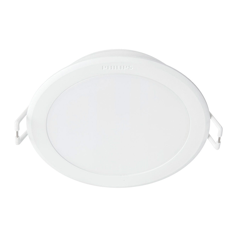 Downlight led embutido 6w 550lm 6500k luz fria mod. meson ø9 5x7 5cm philips