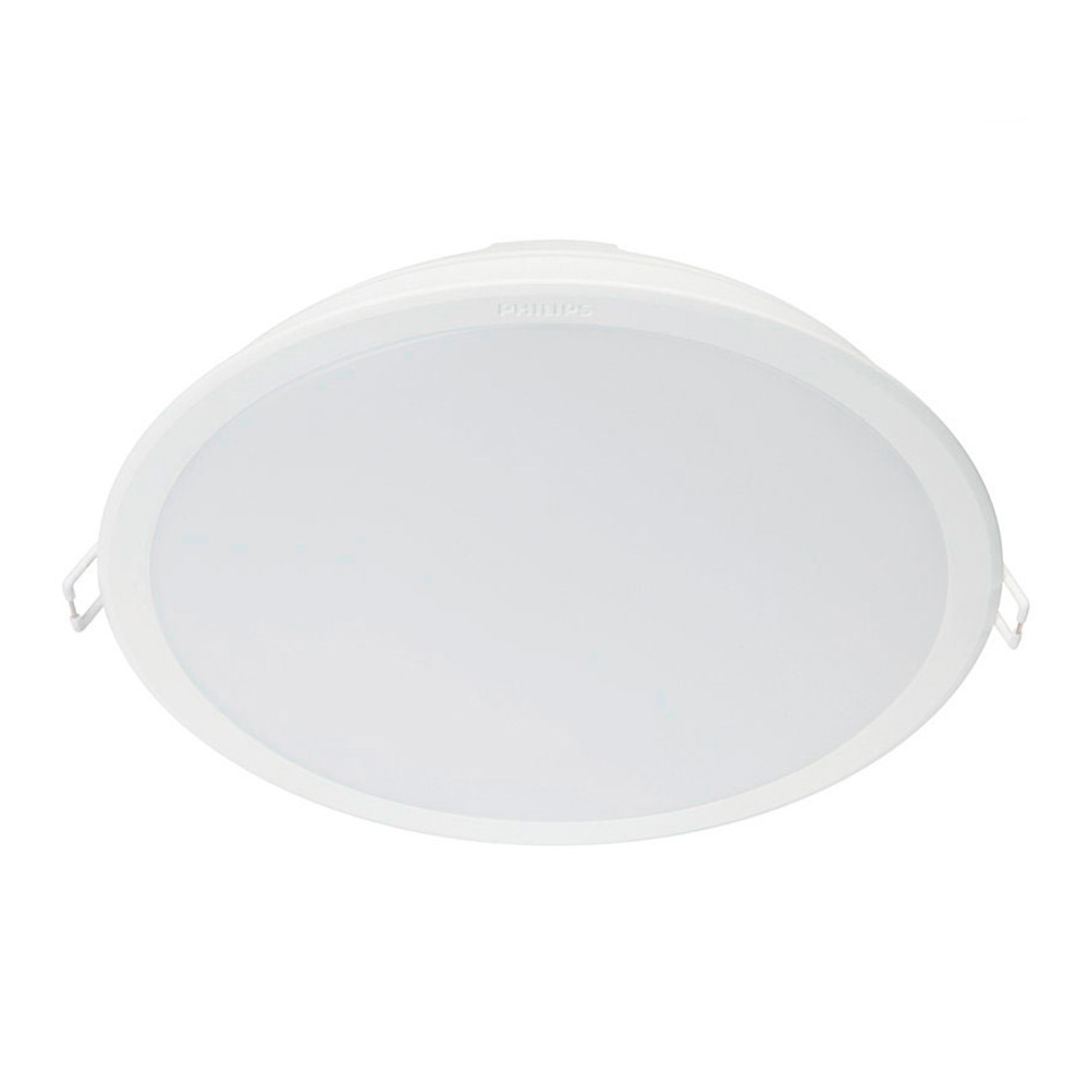 Downlight led embutido 24w 2550lm 4000k luz dia mod. meson ø21 5x10 5cm philips