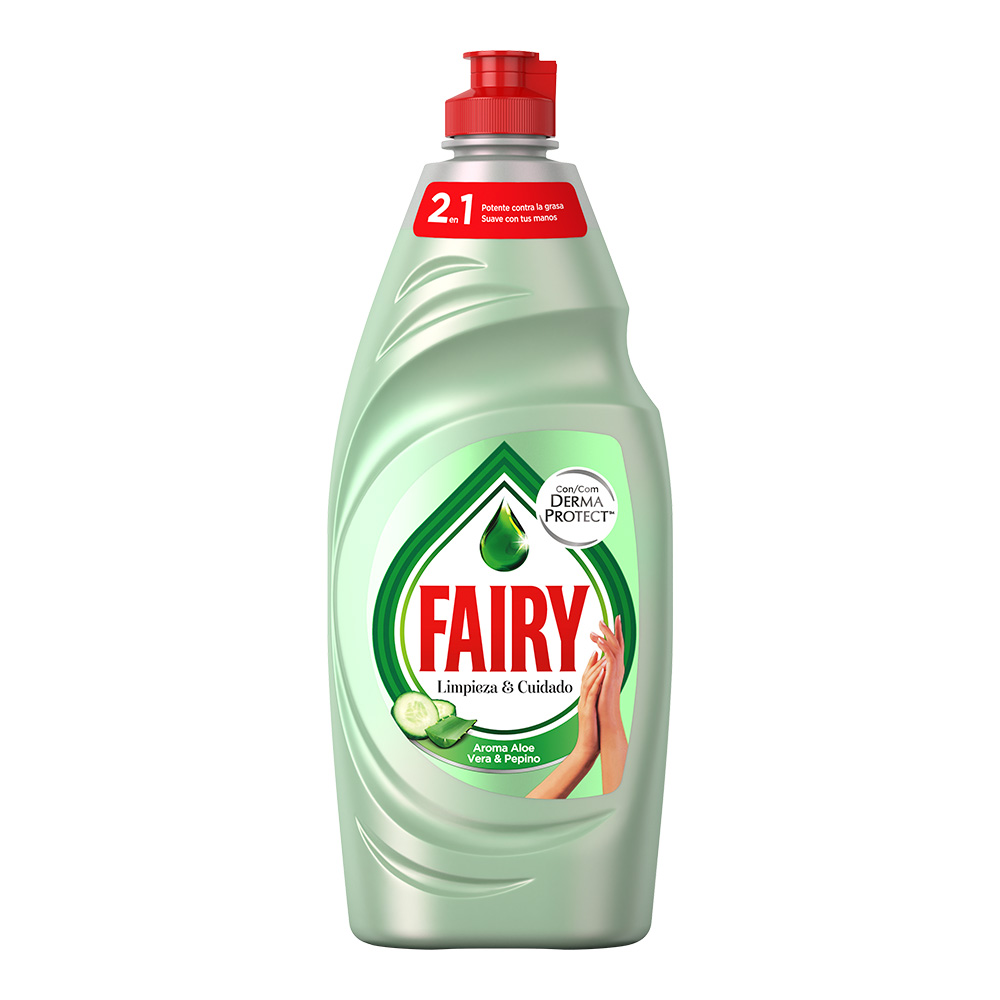 Ult. unidades fairy lava-loiças cuidado aloe vera 500ml