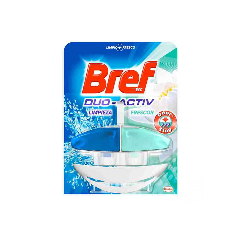 Ult.unidades wc bref duo activ azul  odor stop  (aparelho+sobresselente)