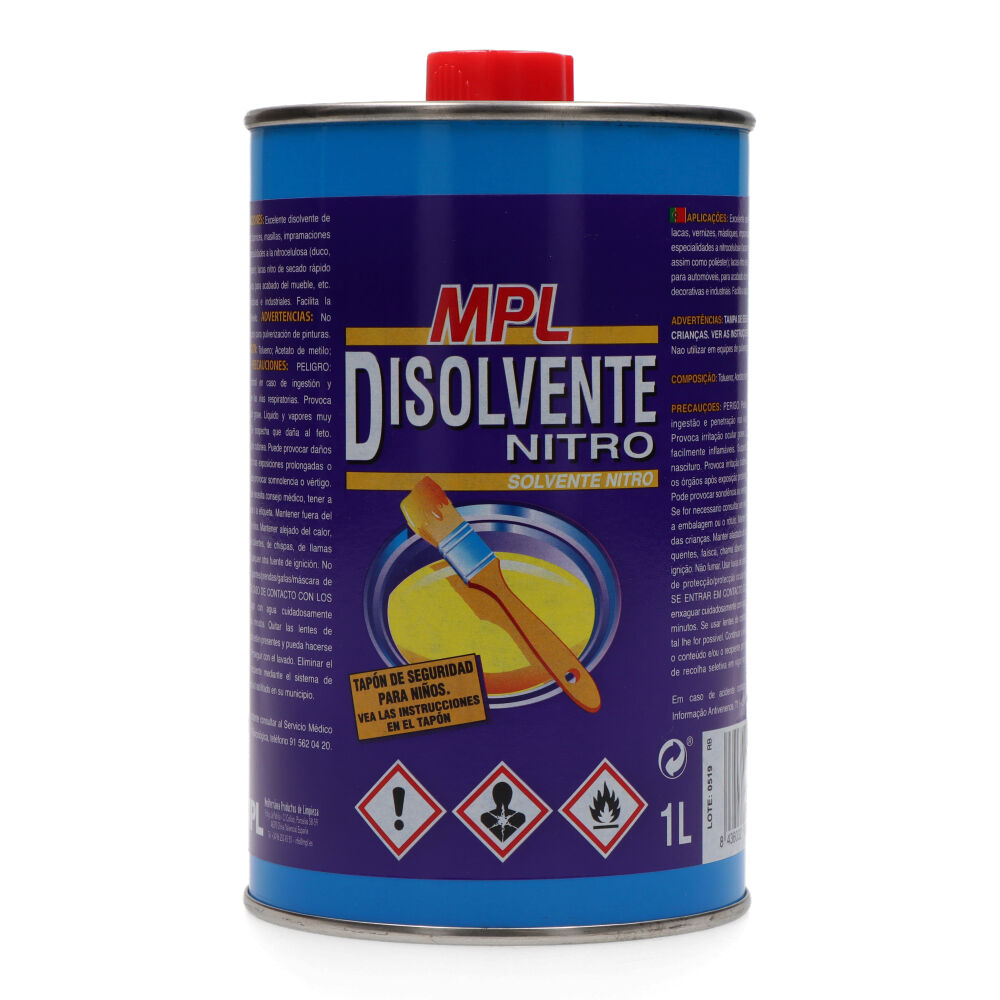 Dissolvente nitro mpl 1l