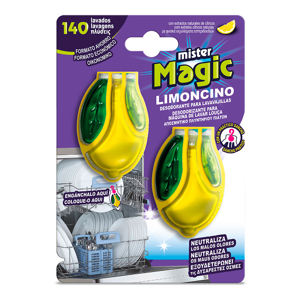 *ult.unidades* desodorizante máquina loiça mr.magic limão