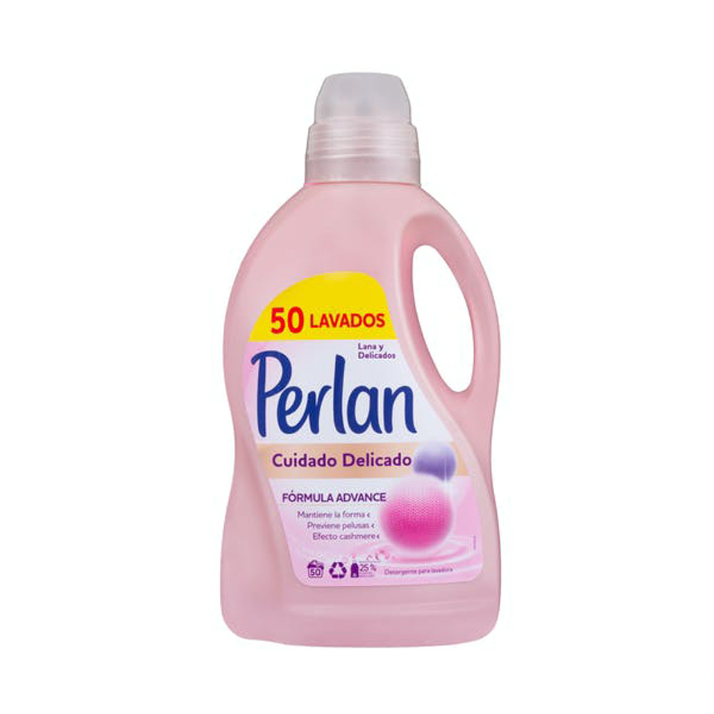 Detergente lã delicados 1500ml 50 doses perlan