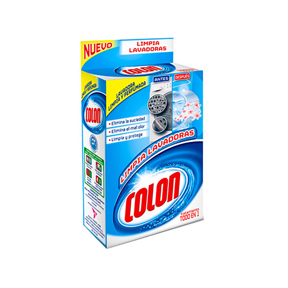 Produto limpeza de máquina de lavar colon 250ml