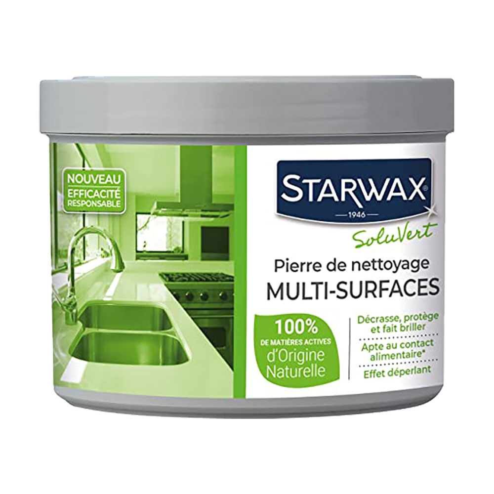 Pedra branca de limpeza starwax 375g