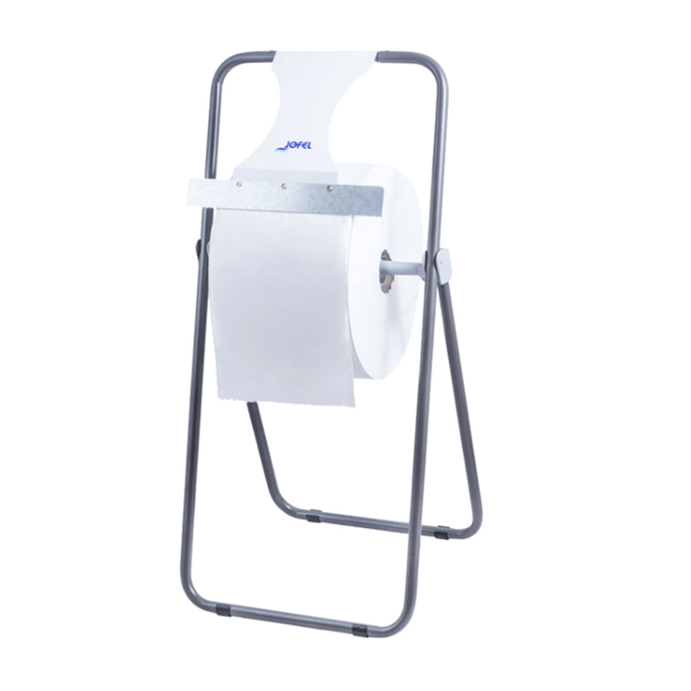 Suporte de bobina para rolo de papel de piso