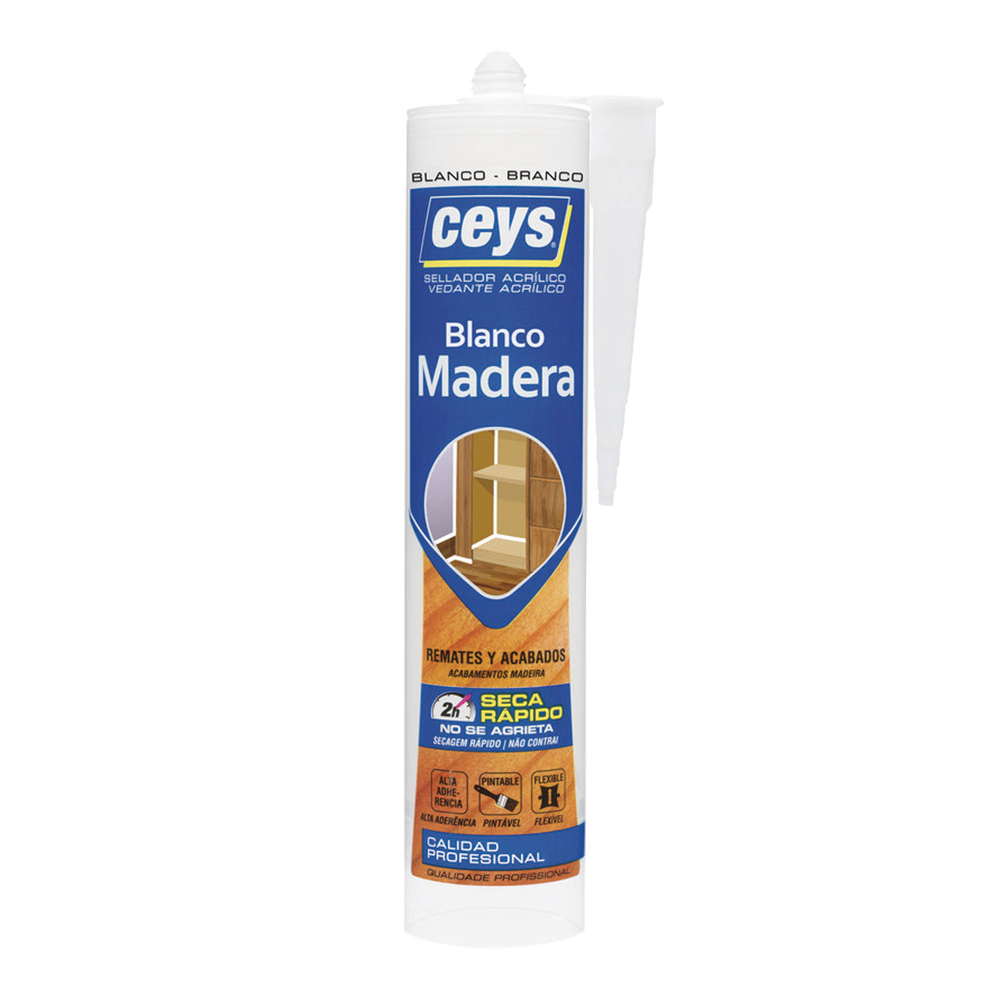 Ceys selante madeira branco cart. 505791