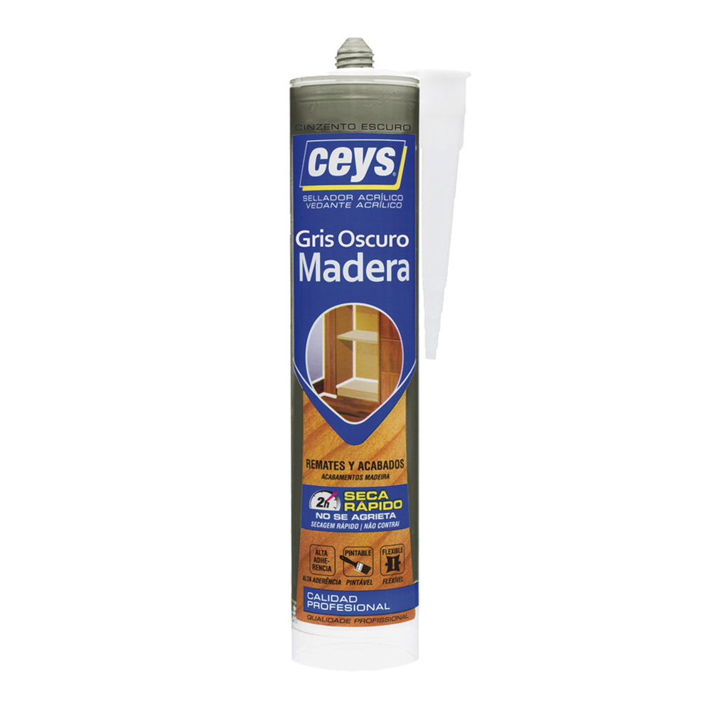 Ceys selante madeira cinzento escuro cart.505796