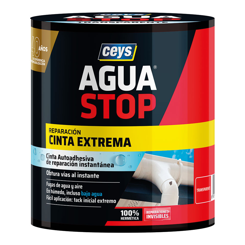 Agua stop fita extrema instantânea transparente 902853 ceys