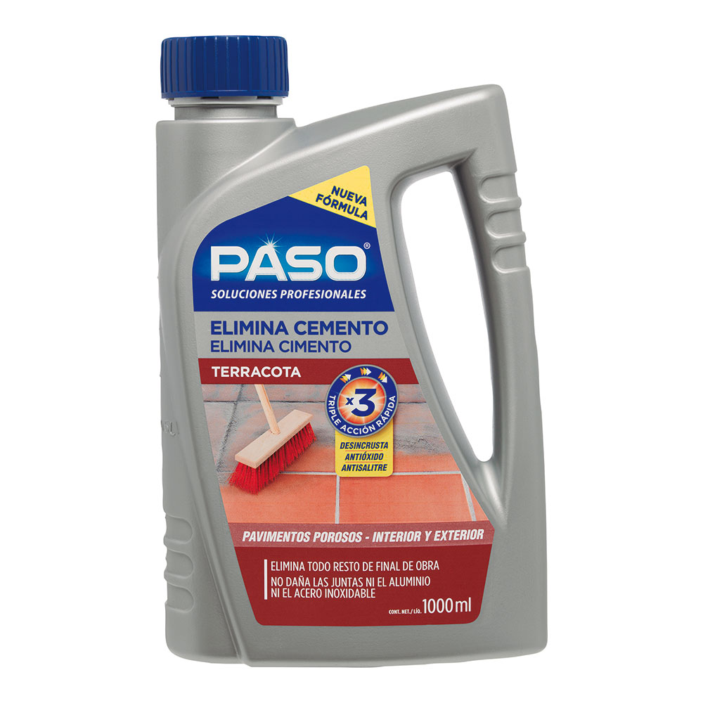 Paso removedor de cimento terracota poroso 1l 700111