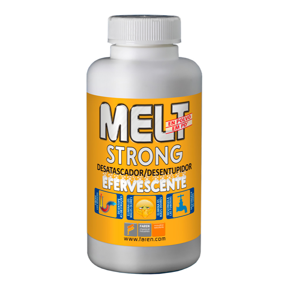 Desentupidor efervescente sem acido melt strong