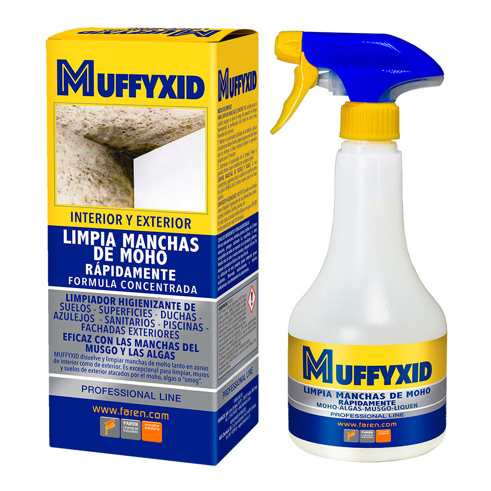 Muffyxid box 500ml eliminar moho