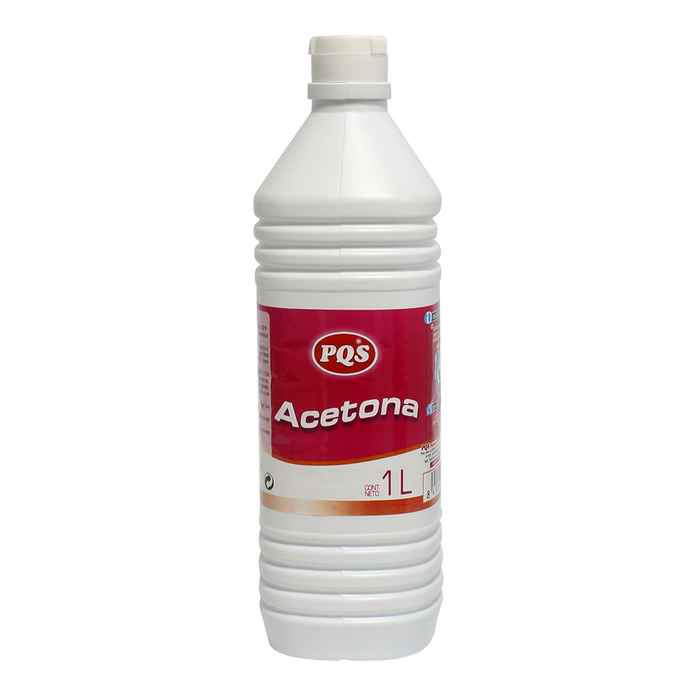 Acetona garrafa 1l pqs.