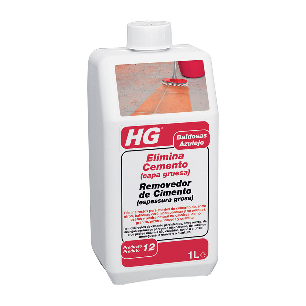 *ult.unidades* hp removedor de cimento (capa grossa-porossa) para azulejos 1l