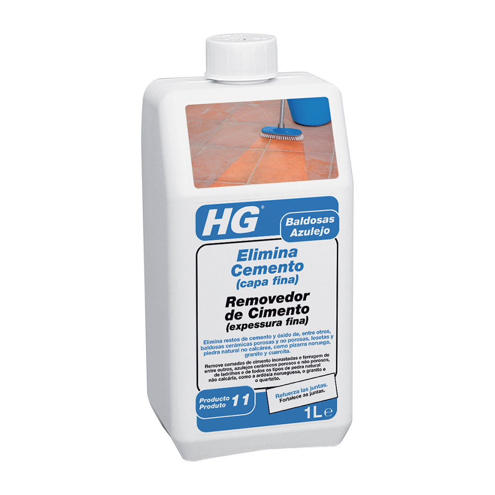 *ult.unidades* hg removedor de cimento (capa fina-porossa) para azulejos 1l