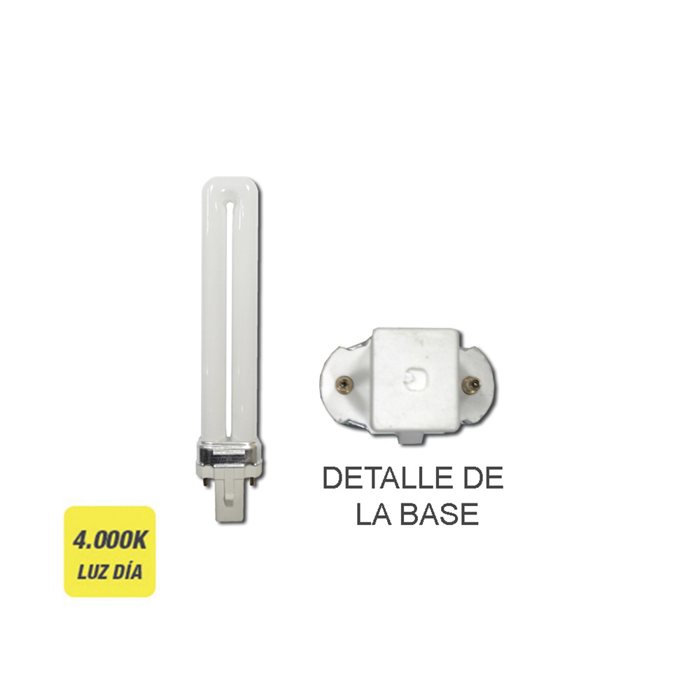 Lâmpada de baixo consumo lynx-s g23 11w 840k 2pin luz do dia 21 3cm sylvania