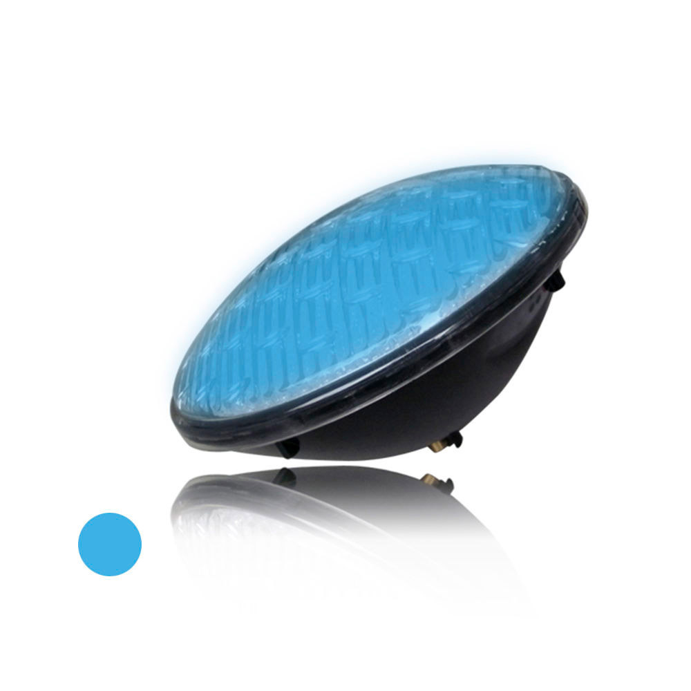 Lâmpada de piscina led par56 15w 1300lm luz azul ip68 ø17 6x6cm edm