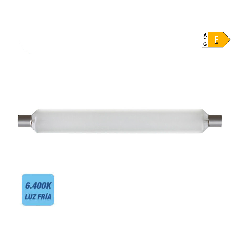 Sofito de led s19 8w 880lm 6400k luz fria ø3 8x31cm edm