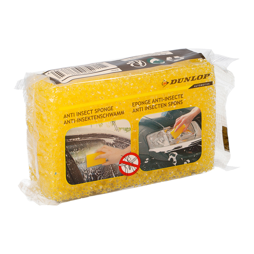 Esponja anti insetos amarela dunlop