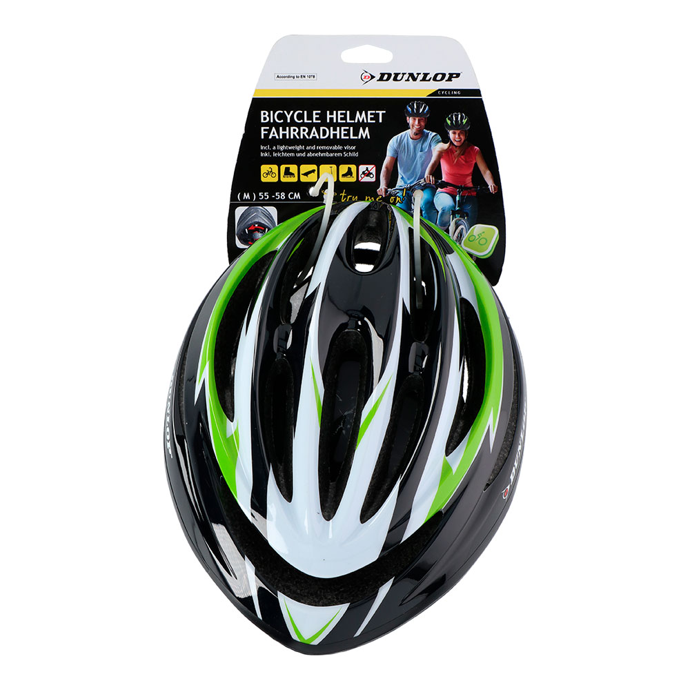 Capacete de ciclismo tamanho m cores sortidas dunlop
