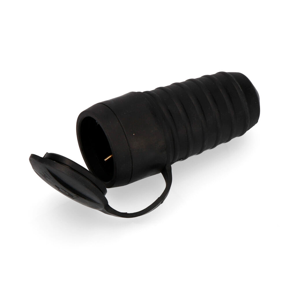 Ficha fêmea de borracha 16a t/tl 4 8mm embalada edm