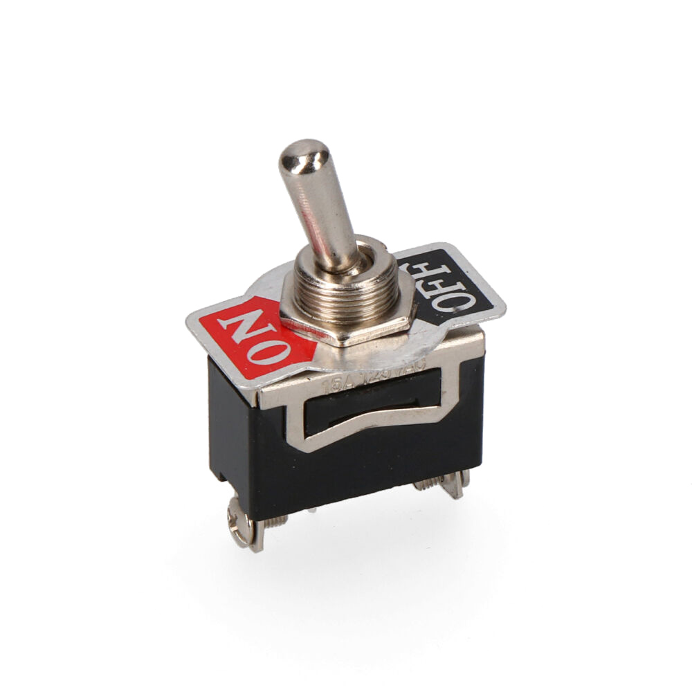 Interruptor unipolar alavanca metálica 10a 250v embalado