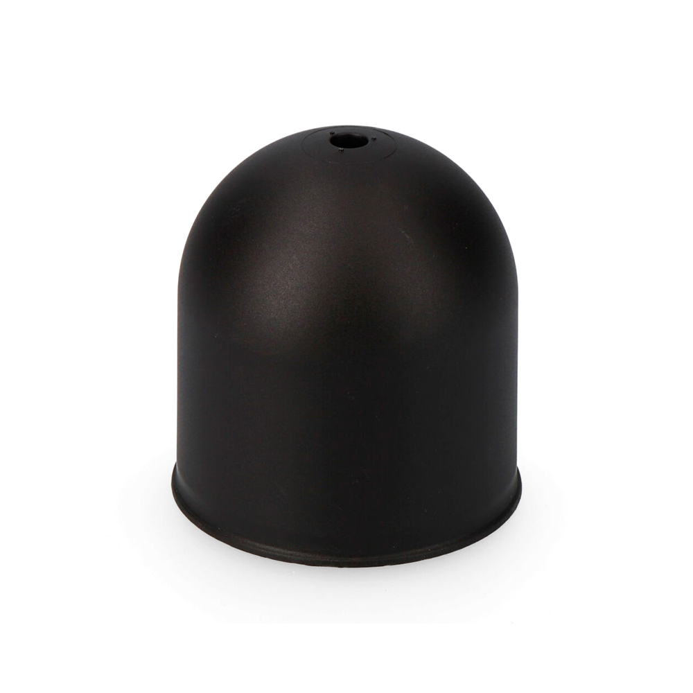 Acabamento para suspensão teto cor preto ø7 5cm retractilado