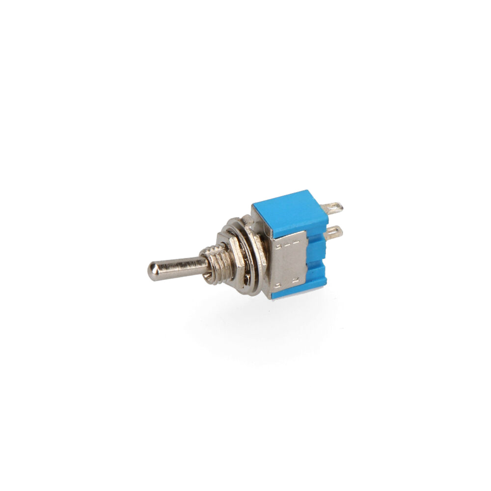 Interruptor unipolar 3a metálico mini retractilado