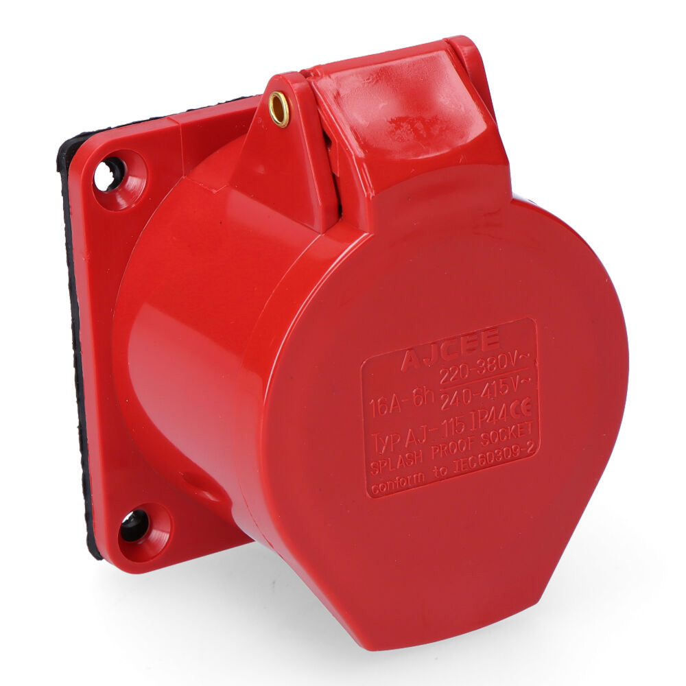 *ult. unidades* base encastrar 3 p + t + n 16a retractilada edm